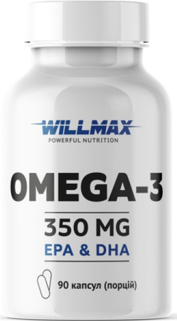 Риб'ячий жир Willmax Omega-3 350 mg 90 caps, фото 1