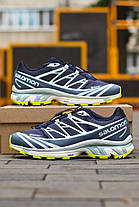 Зимові Чоловічі Кросівки Salomon XT-6 Advanced Gore-Tex Night Sky / Саломон ХТ-6 Адванст Гор Текс Найт Сині, фото 5