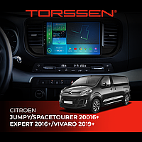 Штатна магнітола Torssen Citroen Jumpy Space Tourer 16+ Expert 16+ Vivaro 19+ F98256 4G Carplay DSP