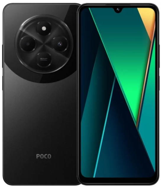 Смартфон Xiaomi Poco C75 6/128Gb Black (No Adapter) UA UCRF