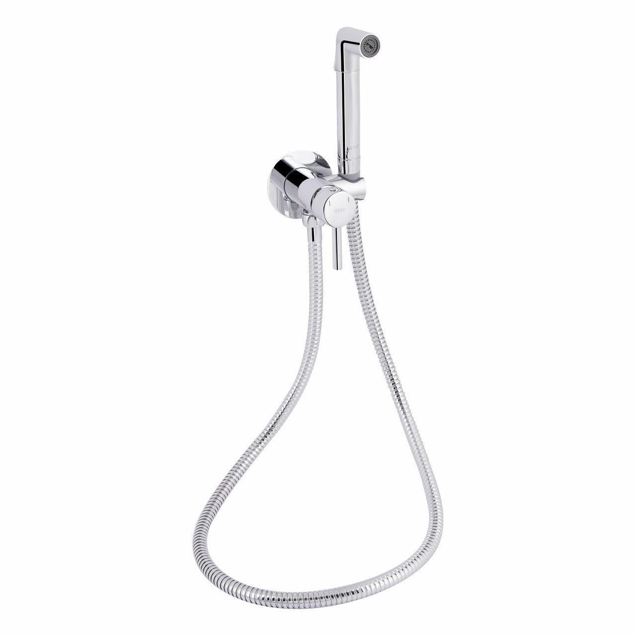 Змішувач для гігієнічного душу Q-TAP Inspai-Varius прихований хром латунь QTINSVARCRMV00440001, фото 1