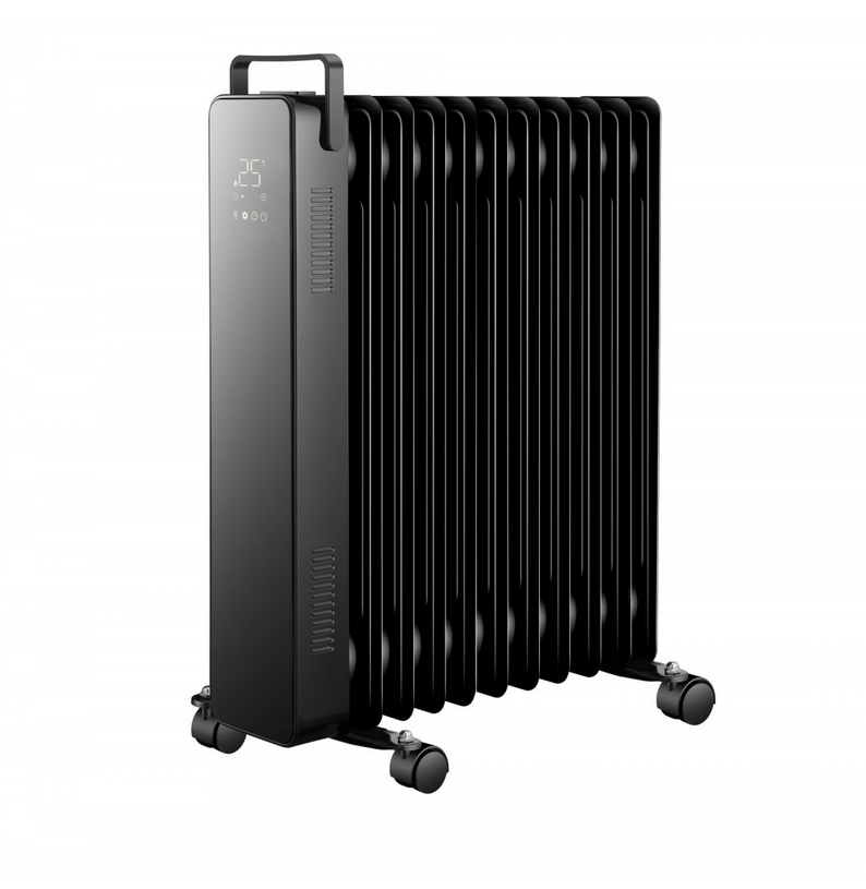 Нагрівач оливний Volt Polska 2500W SMART BLACK 11 Ребер, фото 1