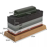 Професійний набір для заточування ножів 9 елементів - Ruhhy 23763, фото 5