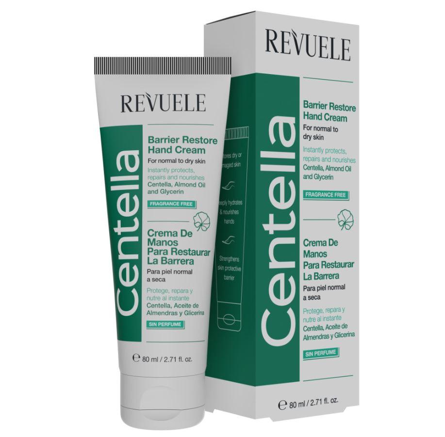 Крем-бар'єр для рук відновлювальний Revuele Centella Barrier Restore Hand Cream 80 мл