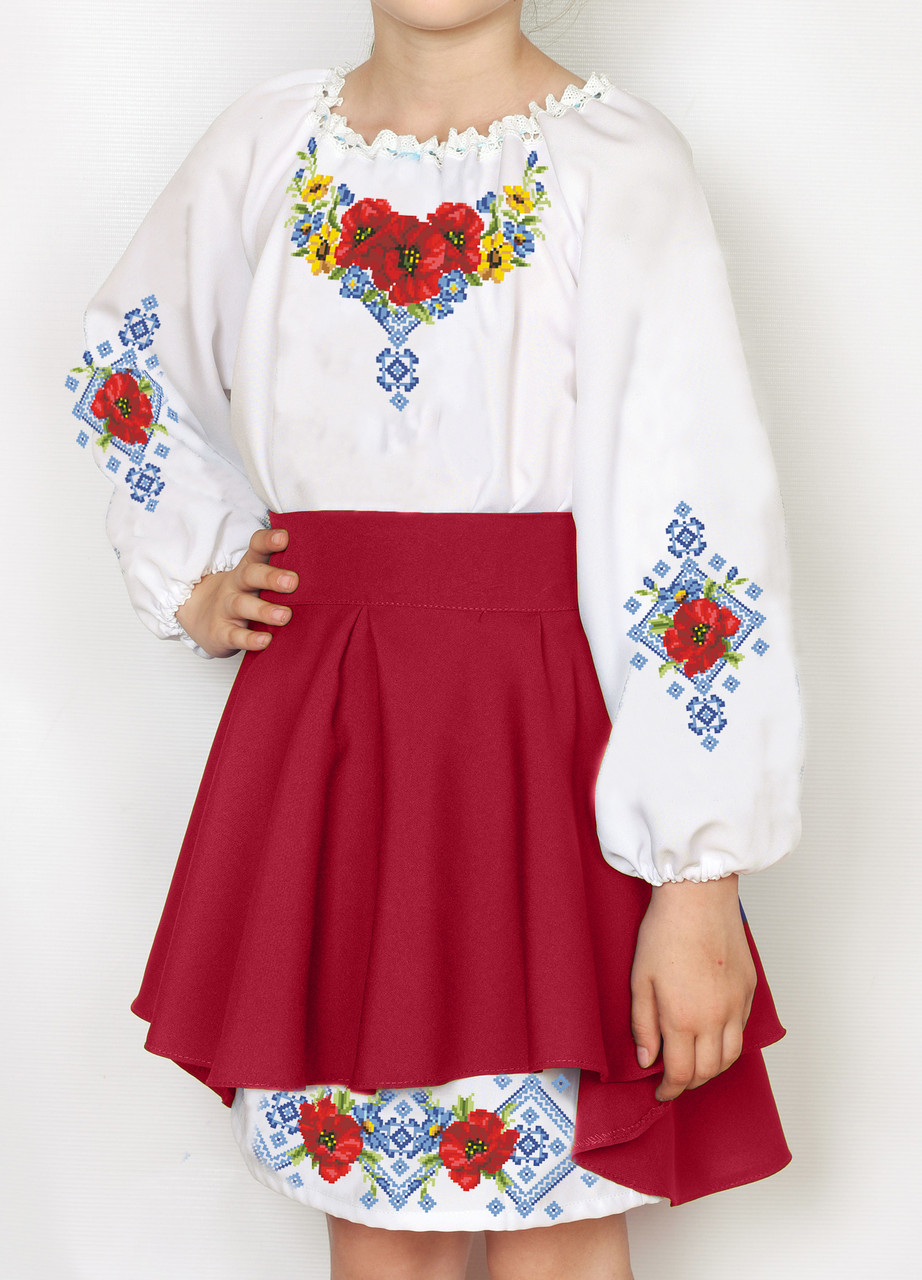 Костюм "Україночка" № 018  (пошита заготовка), фото 1