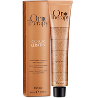 Fanola Oro Therapy Color Keratin краска для волос оттенок Bitter Chocolate 6.14 100 мл
