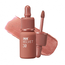 Матова помада-тинт для губ Peripera Ink Velvet #030 Classic Nude 4 г