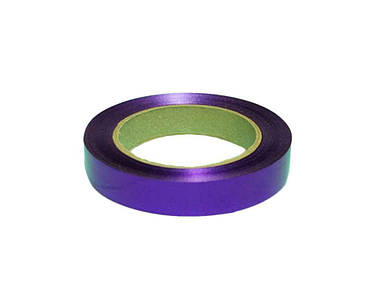 Стрічка для квітів та подарунків 2см фіолетовий металік 50м ТМ УПАКОВКИН FG