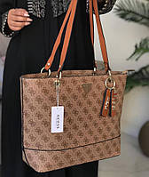 Жіноча сумка шопер Guess (866530) світло коричнева