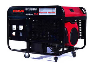 Електрогенератор Honda (Brava)  BR17000 CSR колір чорний