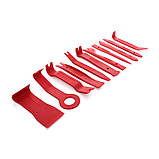 Набір інструментів для зняття обшивки 11 шт. Kraft&Dele KD1128 інструмент для розбирання салону, фото 4