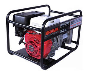 Електрогенератор Honda (Brava)  NAC7000 колір чорний