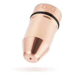 Одинарне сопло 1,2mm хром, D10,7, H22,2мм Raytools Empower