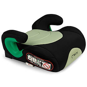 Автокрісло бустер MoMi VENKO Green (система ISOFIX, i-SIZE, група 3, на зріст 135-150 см, 22-36кг) Зелене