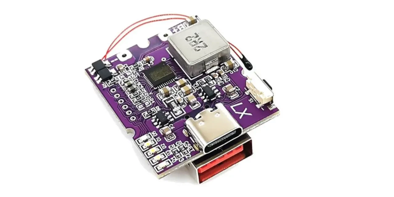 Модуль швидкого заряджання QC4+PD3.0, 22.5 Вт, 5 А, QC4+/QC4/QC3.0/QC2.0, Type-C + USB-A