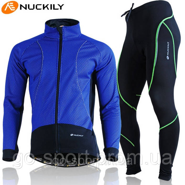 Велокстюм Nuckily blue