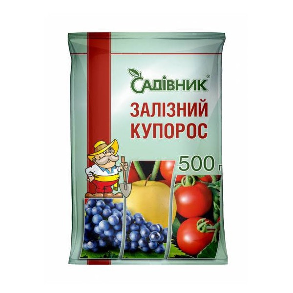 Залізний купорос 500 г фунгіцид, Агрохімпак