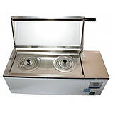 Баня водяна двомісна ВБ-8К зі штативом Медапаратура, фото 3