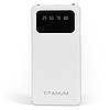 Повербанк 10 000 mAh TITANUM OL21 White MicroUSB/USB-C, 2xUSB-A, 5V/2.1А, Білий, фото 5