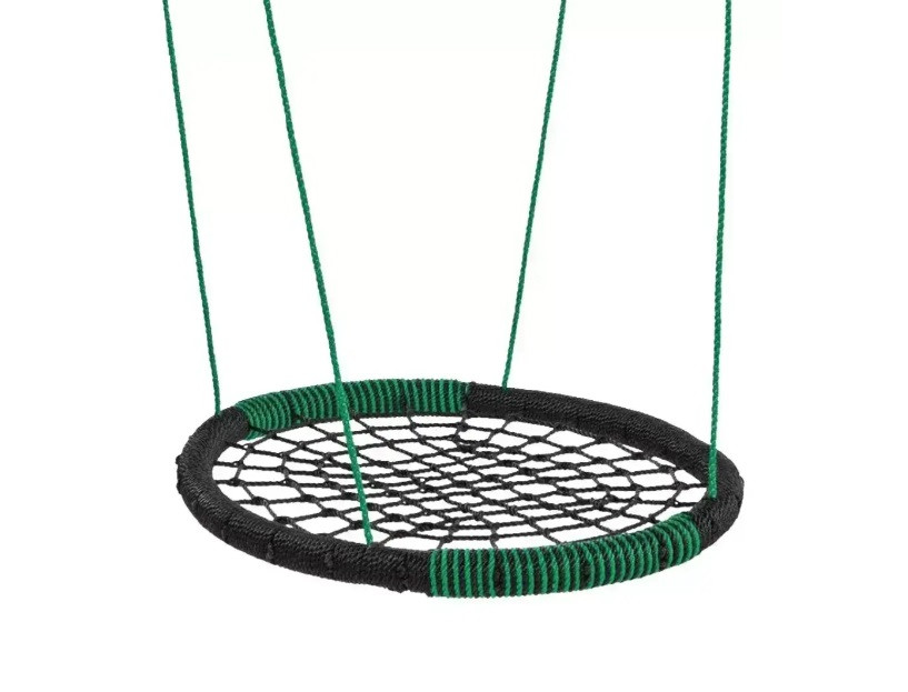 Дитячі підвісні гойдалки гніздо лелеки 108 x 83 см Oval New Kbt Бельгія, фото 1