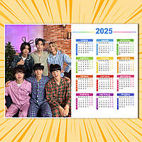 Плакат-календар K-Pop Xdinary Heroes