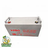 Акумулятор GEL VPRO PREMIUM 12V 140 Ah GEL VRLA, Гелевий, фото 2