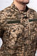 Військова статутна форма ЗСУ піксель.Костюм польовий комплект (кітель і штани) піксель - фото 4 - id-p2387111935