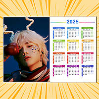 Плакат-календар K-Pop Xdinary Heroes 004