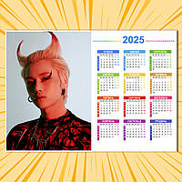 Плакат-календар K-Pop Xdinary Heroes 008