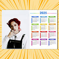 Плакат-календар K-Pop Xdinary Heroes 010