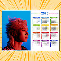 Плакат-календар K-Pop Xdinary Heroes 012