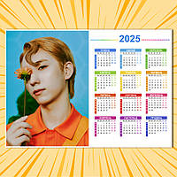 Плакат-календар K-Pop Xdinary Heroes 021