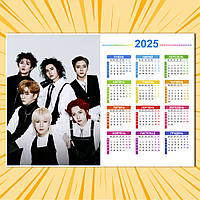 Плакат-календар K-Pop Xdinary Heroes 024