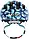 Велошолом дитячий ABUS SMILEY 3.0 LED Blue Car M (50-55 см) 672972, фото 2