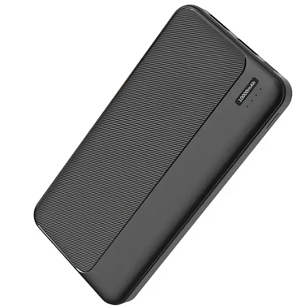 Портативний зарядний пристрій з індикатором рівня заряду та 2 USB INKAX PB-01A Power Bank на 10 000 mAh