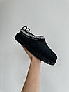 Капці уггі чоловічі чорні зимові Ugg Tasman Black (13787), фото 5
