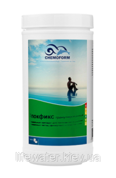 Flockergranulat (порошок) Засіб для коагуляції зважених часток і їх осадження 1 кг. 0907001 хімія для басейну, фото 1