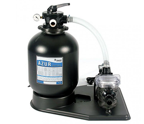 Фільтраційний комплект 475мм, 9 м3/год з насосом SW-12M, 0,37 кВт Завантаження піску 45 кг FS-19A6-SW12