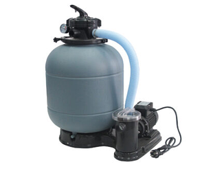 Фільтраційний коиплект 6 м3/годину, Samoa 400, 1.25" верхній 5-ти ходовий клапан, насос з передфільтром FIJI