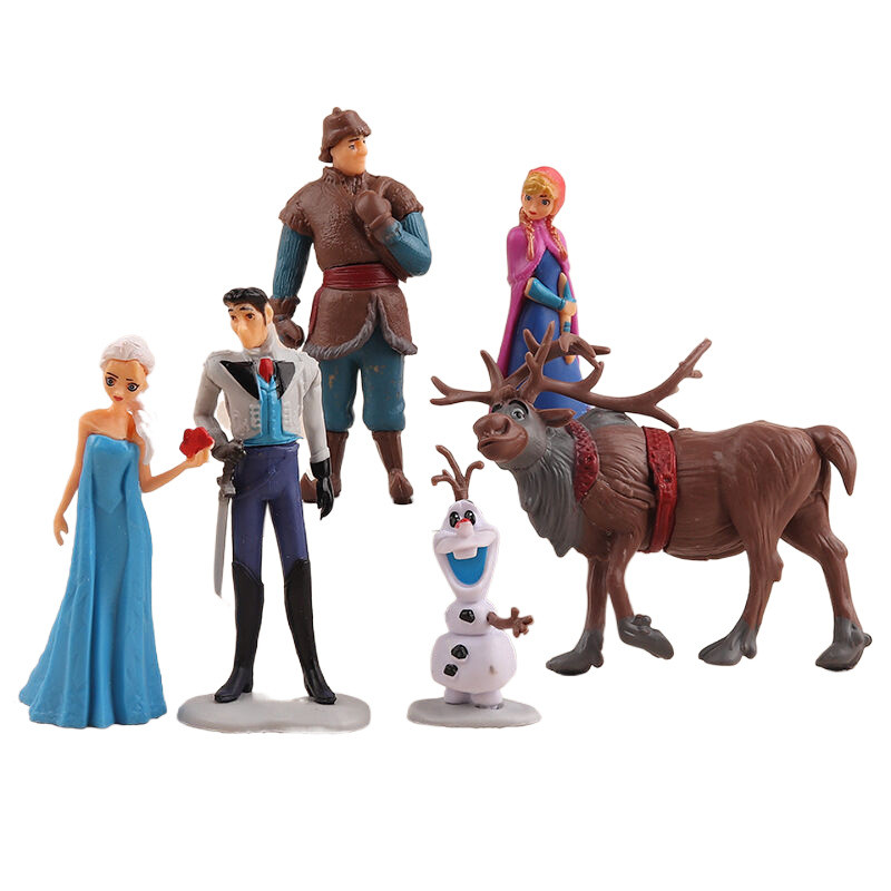 Іграшки фігурки Фрізен Холодне серце Frozen набір 6 шт., фото 1