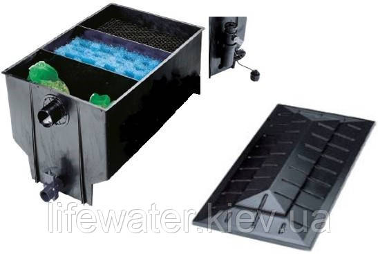 Фільтр проточний 3-х камерний Chamberfilter 330L / 20 м3 із UV-C лампою 11 Вт 4056613
