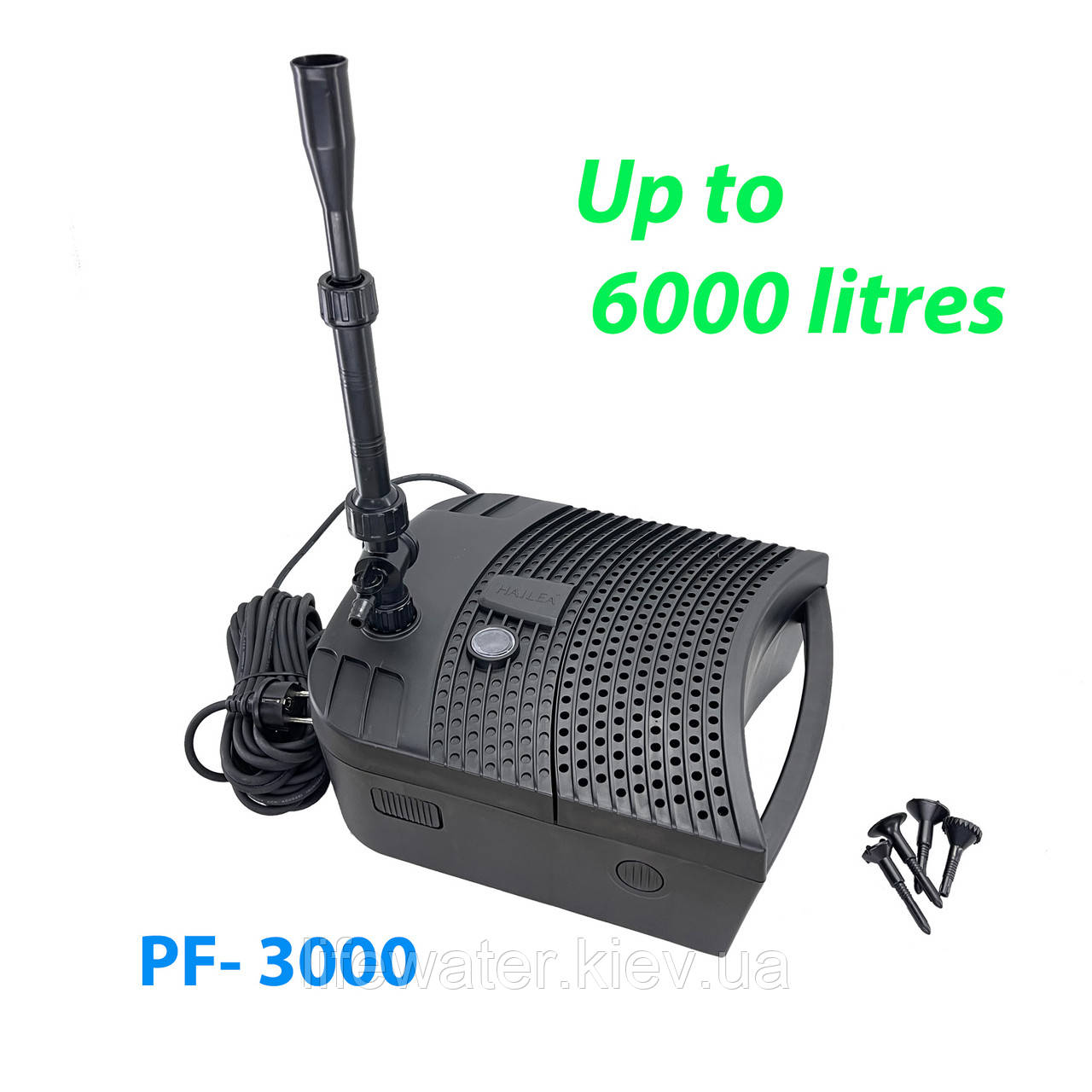 Фільтр підводний PF-3000 із УФ лампою 11 Вт та насосом HPF3000