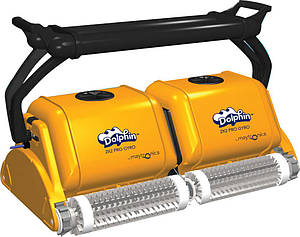 Робот очищувач для комерційних басейнів 2x2 PRO GYRO, 40 м кабелю, (дно, стіни, ватерлінія) пульт