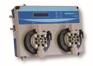 Вимірювально-дозувальна станція Kontrol Invikta Double PH-RX з мембранними насосами 5л/год