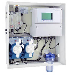 Вимірювально-дозувальна станція Kontrol Guard Fort pH-FCl Amp з мембранними насосами Tekna 5 л/год + ModBus