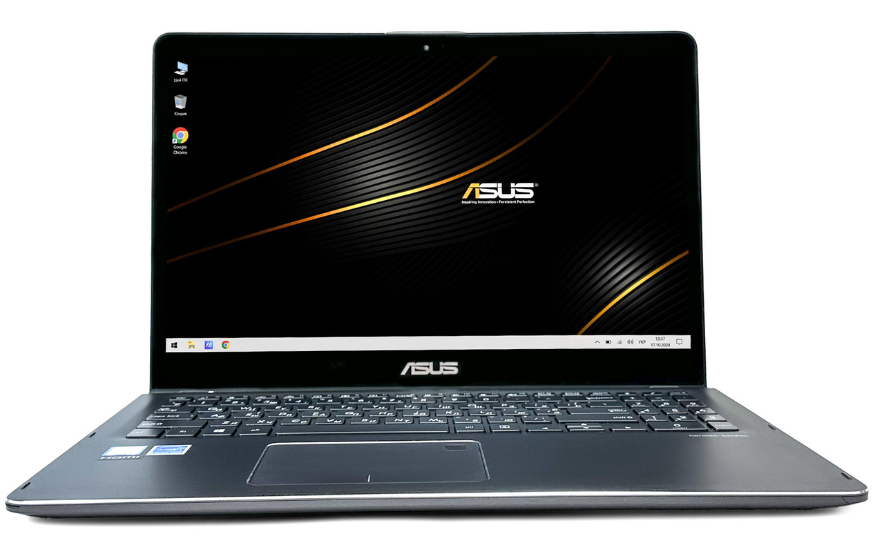 Ноутбук Asus Q525UA: Core i7-8550U / RAM 16 ГБ / Intel UHD 620 / SSD 256 ГБ / 15.6" Full HD, Multitouch