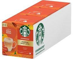 Кава в капсулах Starbucks Dolce Gusto Pumpkin Spice Latte 3 упаковки зі смаком гарбуза та горіха