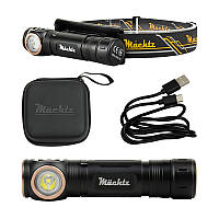 Фонарь налобный светодиодный Machtz MHL-2208 M, аккумуляторный фонарик