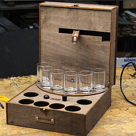 Автоматичний наливатор для напоїв "Наливатор" для 4, 6, 8, 10, 12 чарок. 6