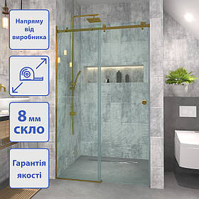 Розсувна душова кабіна в нішу Aosta Gold